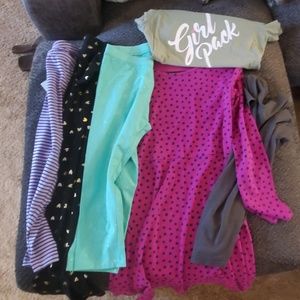 Girl's size 14/16 XL - 6 Pc Cat & Jack Lot
